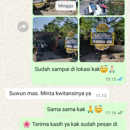 Pengiriman Papan Bunga Duka Selapajang Jaya