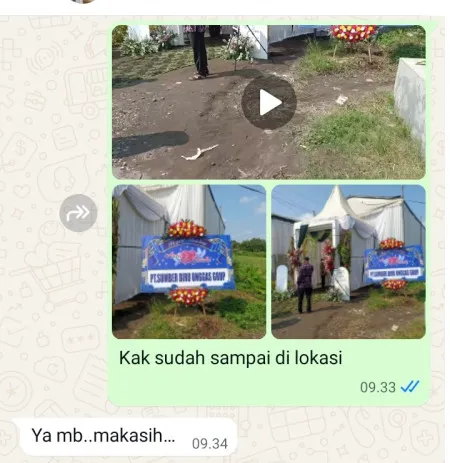 Pengiriman Karangan Bunga Selapajang Jaya