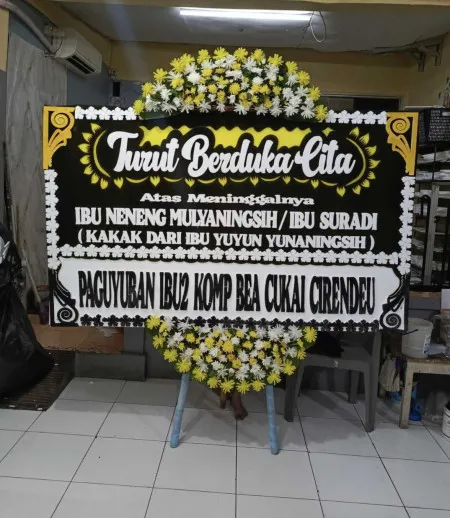 Papan Bunga Duka Selapajang Jaya